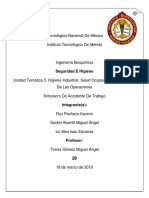 Simulacro de Accidente de Trabajo PDF