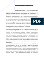 Ciências Sociais e Representações Do Brasil Nos Anos 1950