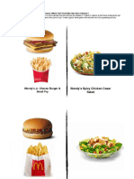 Fast Food Guessing Game