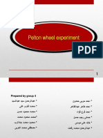 Pelton Wheel Experiment