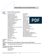 Softener Salt MSDS PDF