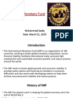 Muhammad SADIQ - IMF Presentation1
