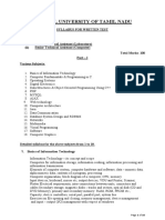 STA Syllabus PDF