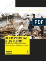 De Las Promesas a Los Hechos