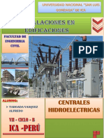 CENTRALES HIDROELECTRICAS Instalaciones