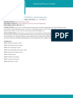 Chemical Process Control Techniques