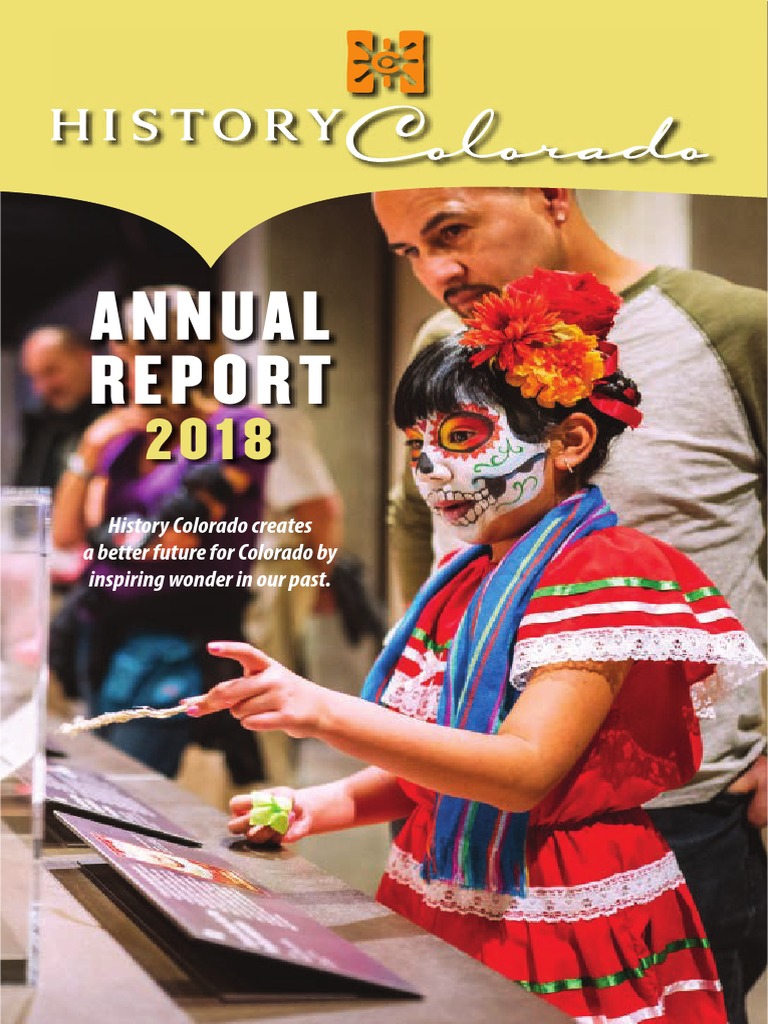 History Colorado Annual Report 20172018 PDF Colorado Museum