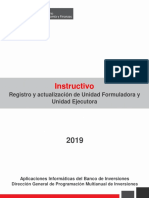 Instructivo Registro UF UEI