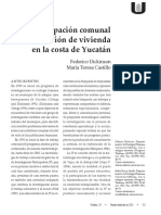 Innovacion de Vivienda en La Costa de Yucatan