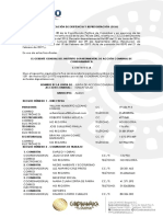 Certificación de Existencia y Representación Legal