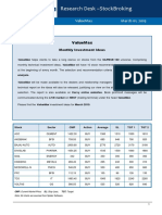 Research Desk - Stockbroking: Valuemax March 01, 2019