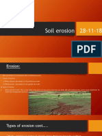 Soil Erosion