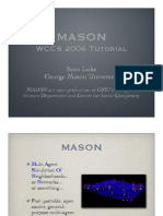 MASON Tutorial Slides