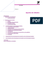 U3A. Apunte de Cátedra. Los Procesos Cognitivos - Parte A