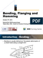TOPIC 8 Bending Flanging and Hemming PDF