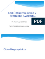 III Equilibrio Deterioro Ecologico