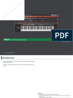 Jupiter-8 Manual e