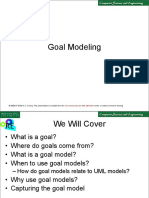 Goal Modeling PDF