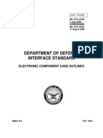DoD Standard for Electronic Component Case Outlines