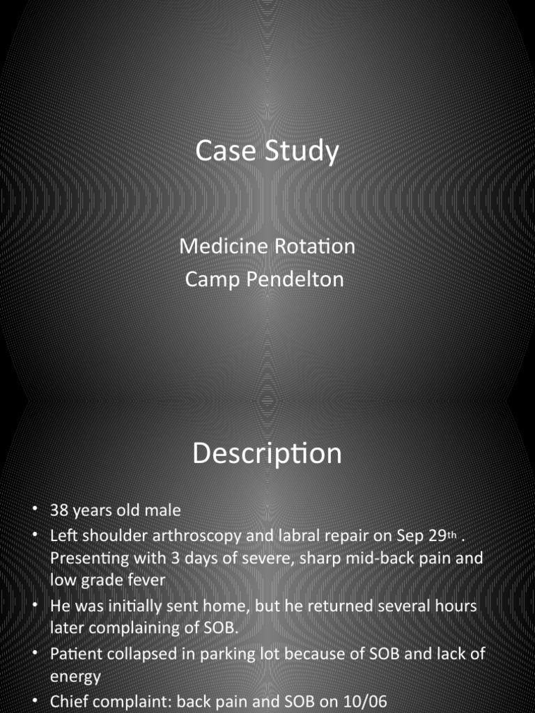 Case Study: Atypical Pneumonia Diagnosis | PDF | Pneumonia ...