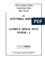 Sample Paper 1