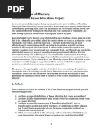 Download PART 4 of 6 - Demonstration of Teaching Mastery in Peace Education - Independent Peace Education Project by Teachers Without Borders SN40761553 doc pdf