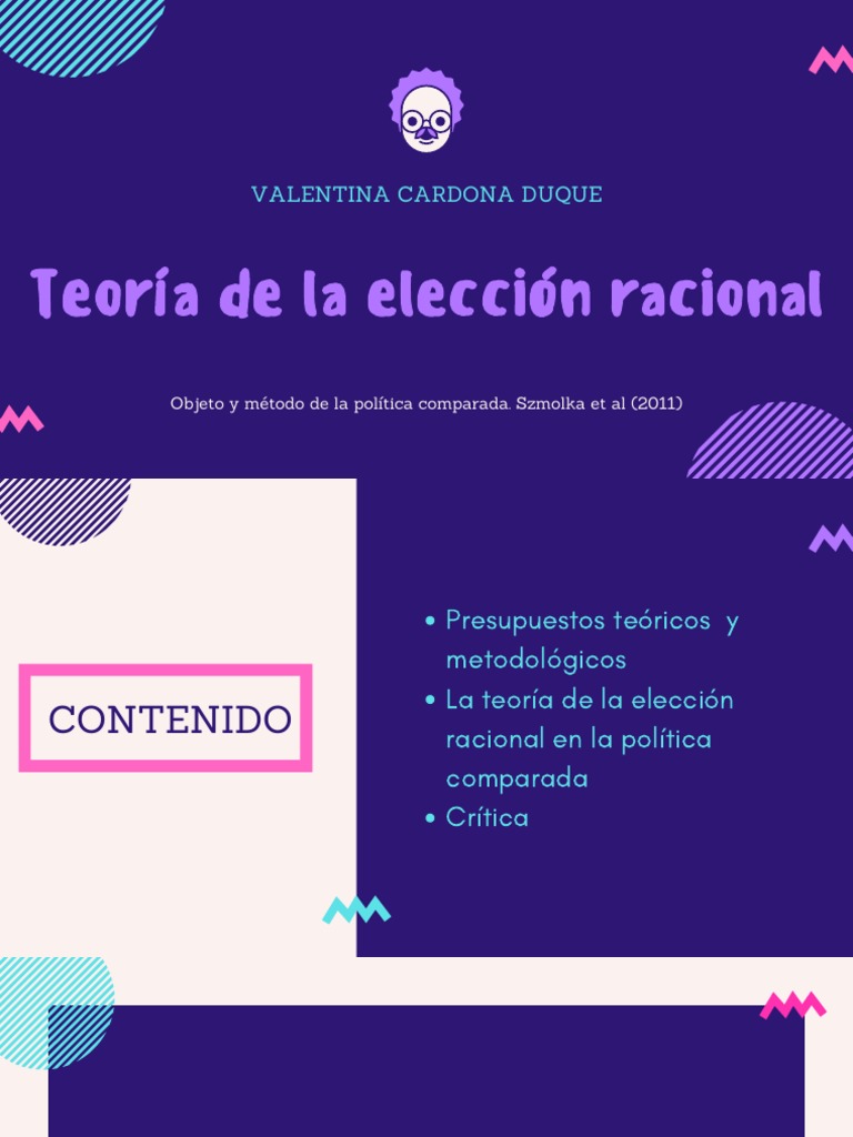 La Teoría de La Elección Racional | PDF | Racionalidad | Teoría de juego