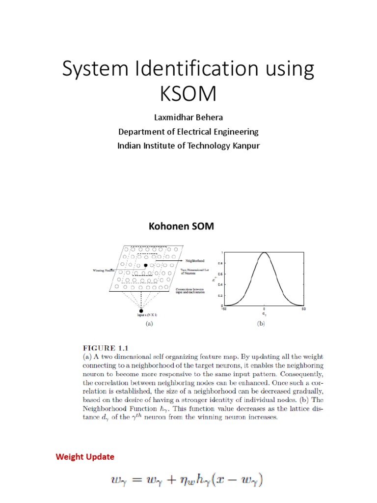 System Identification Using Ksom | PDF