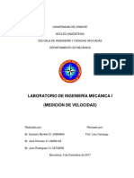 Informe de Velocidad 