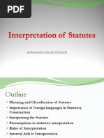 Interpetation of Statutes - Slide 02