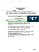 Material de Consumo - Correlatos - : Lote - I