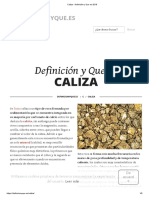 Caliza - Definición y Que Es 2019