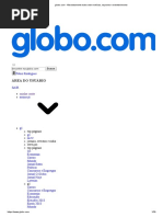 Globo.com - Absolutamente Tudo Sobre Notícias, Esportes e Entretenimento