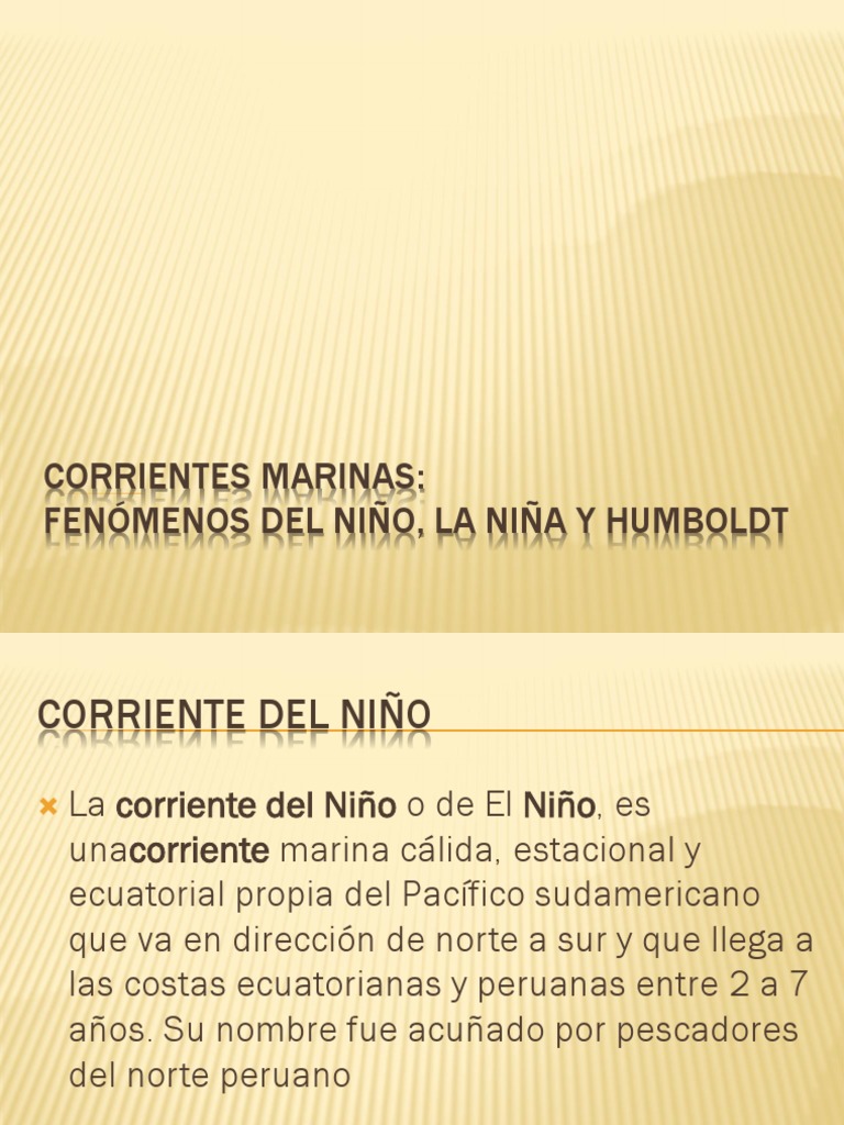 Corrientes Marinas | PDF