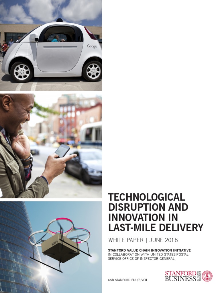 Innovations in Last-Mile Delivery Tech | PDF | Delivery (Commerce) | Retail