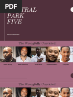 Kammerer Central Park Five Presentation