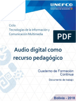 Audio Digital Como Recurso Pedagogico