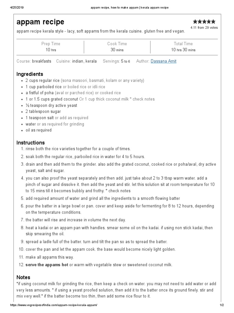 Delicious-looking Appam, crispy on the edges and fluffy in the middle.