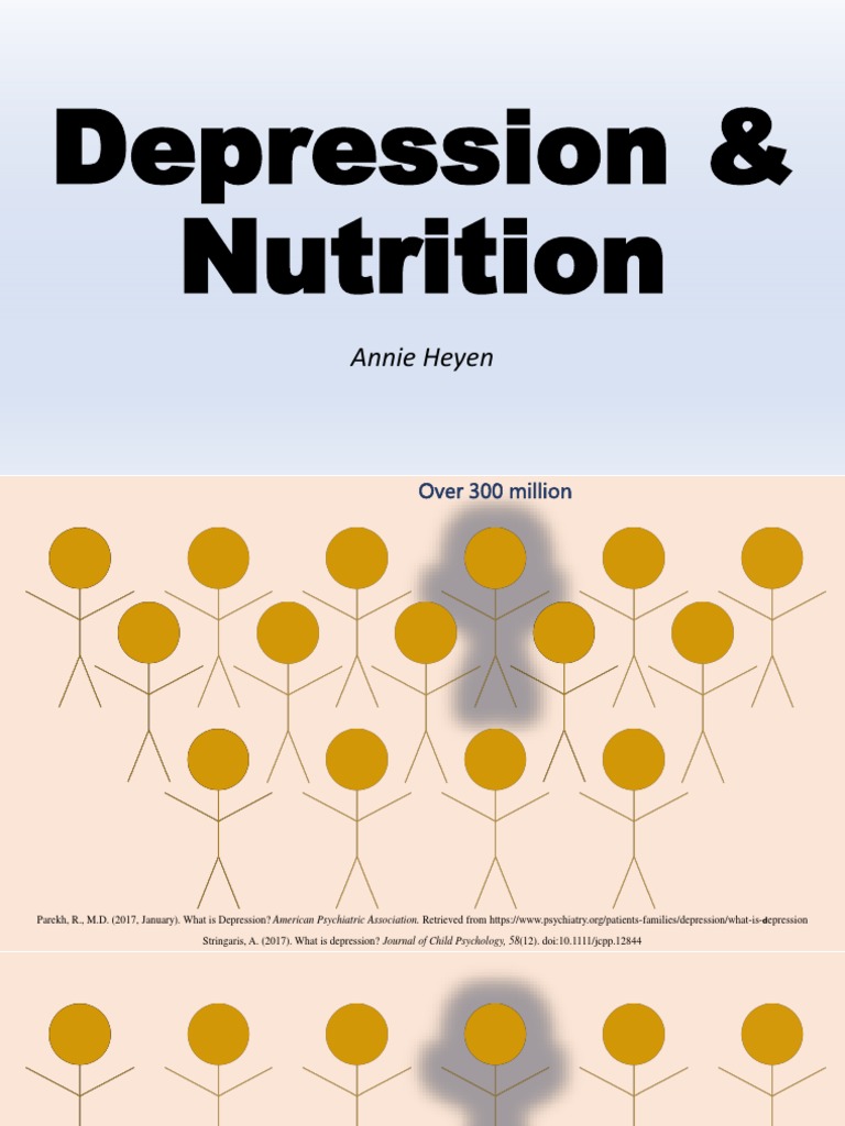 Nutrition's Impact on Major Depression | PDF | Major Depressive ...