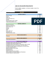 Practica de Presupuestos INDUSTRIAS