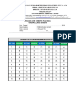 Jawaban Soal PDS PAS