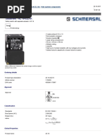 Schmersal Safety Switch Datasheet Az 16 02zvk 1426622599 PDF