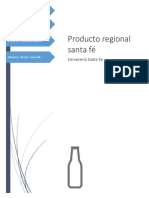 Cerveza Santa Fé (Producto Regional)