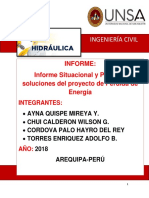 Informe Situacional y Posibles Soluciones Del Proyecto de Perdida de Energía