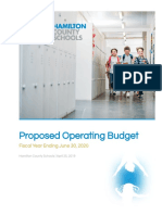 FY2020 Budget Documents Binder