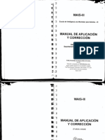 WAIS III Manual PDF