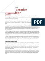 What Is Creative Nonfiction?: Issue #0, Online Only