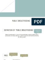 public breastfeeding reviewed