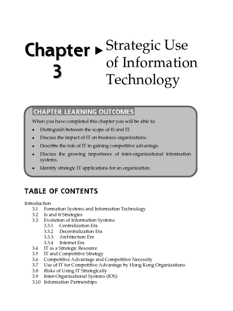2011-0021 51 Information System Planning | PDF | Strategic Management ...