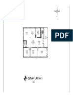 Denah Lantai 1: Ruang Baca +0,10 Ruang Makan +0,10 Dapur +0,10